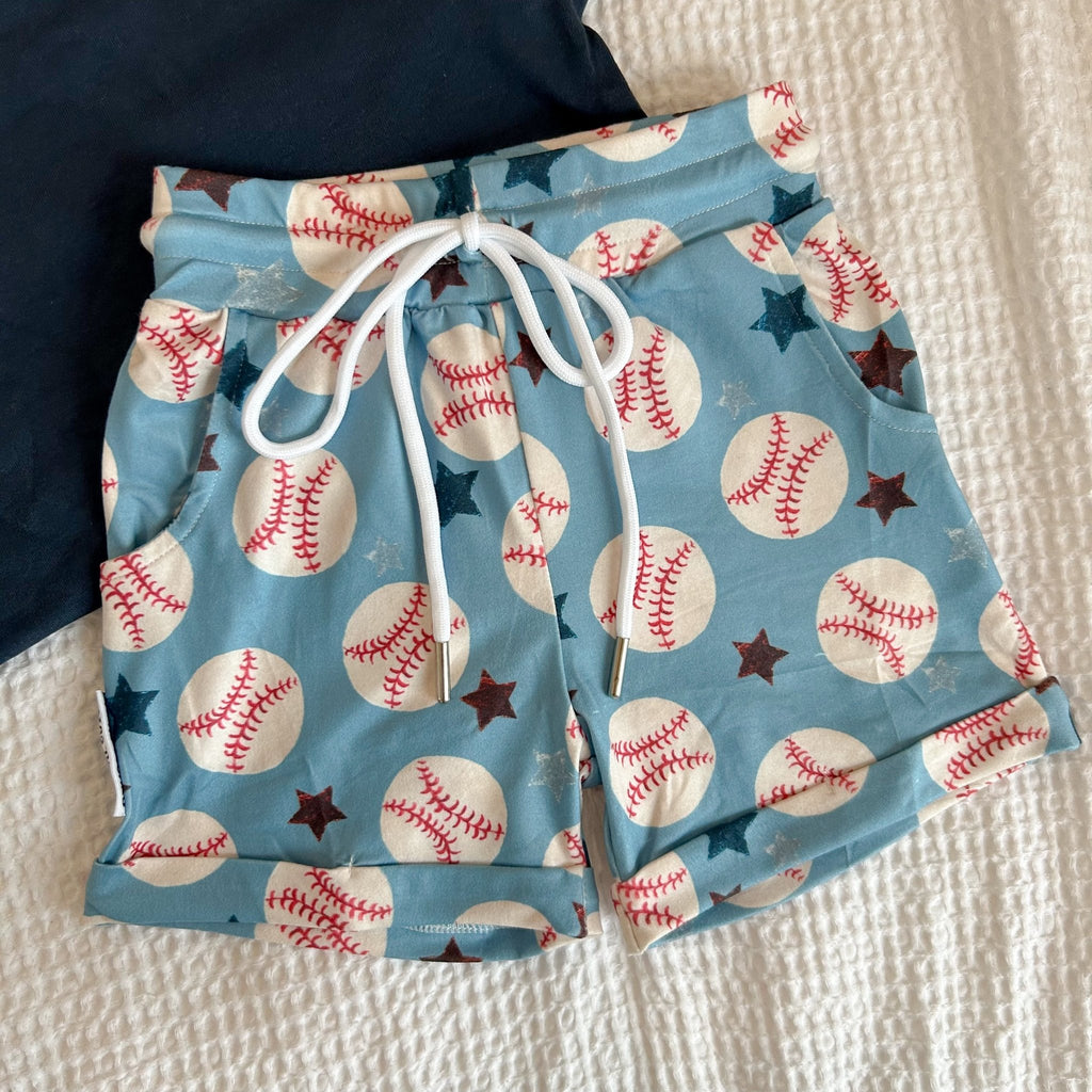 Jogger Pocket Shorts - Texas Tushies - Modern Cloth Diapers & Beyond