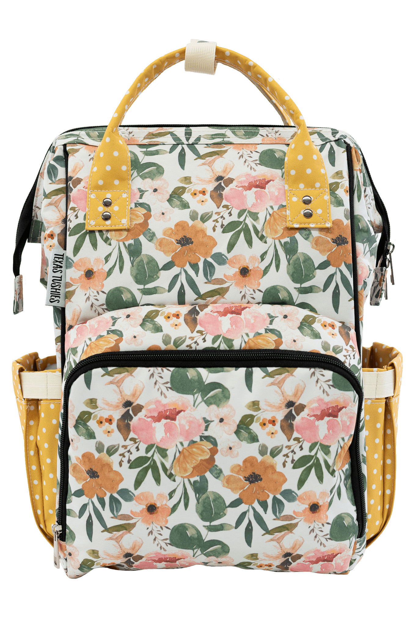 Floral diaper backpack clearance