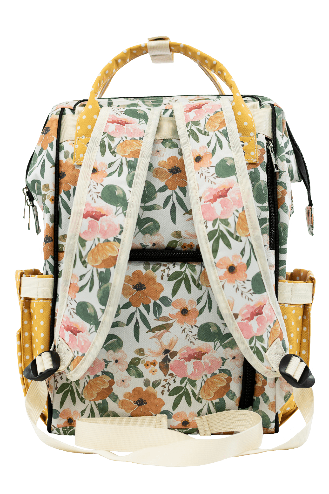 Floral diaper bag backpack clearance