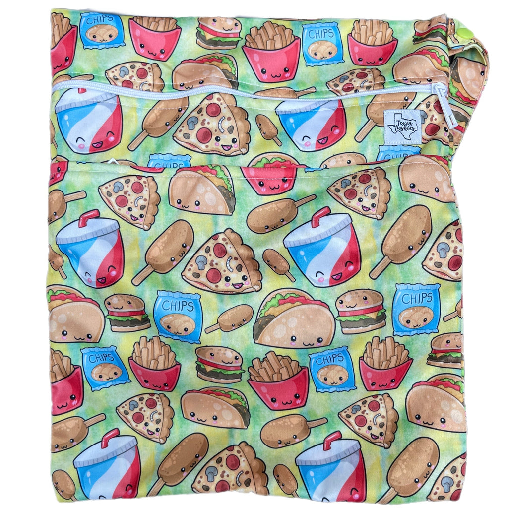 Junk Food - Wet Bag - Texas Tushies - Modern Cloth Diapers & Beyond