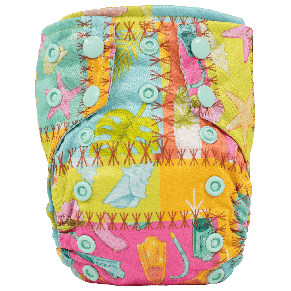 Last Chance - Tiny Tushies Newborn AIO Cloth Diaper - Texas Tushies - Modern Cloth Diapers & Beyond