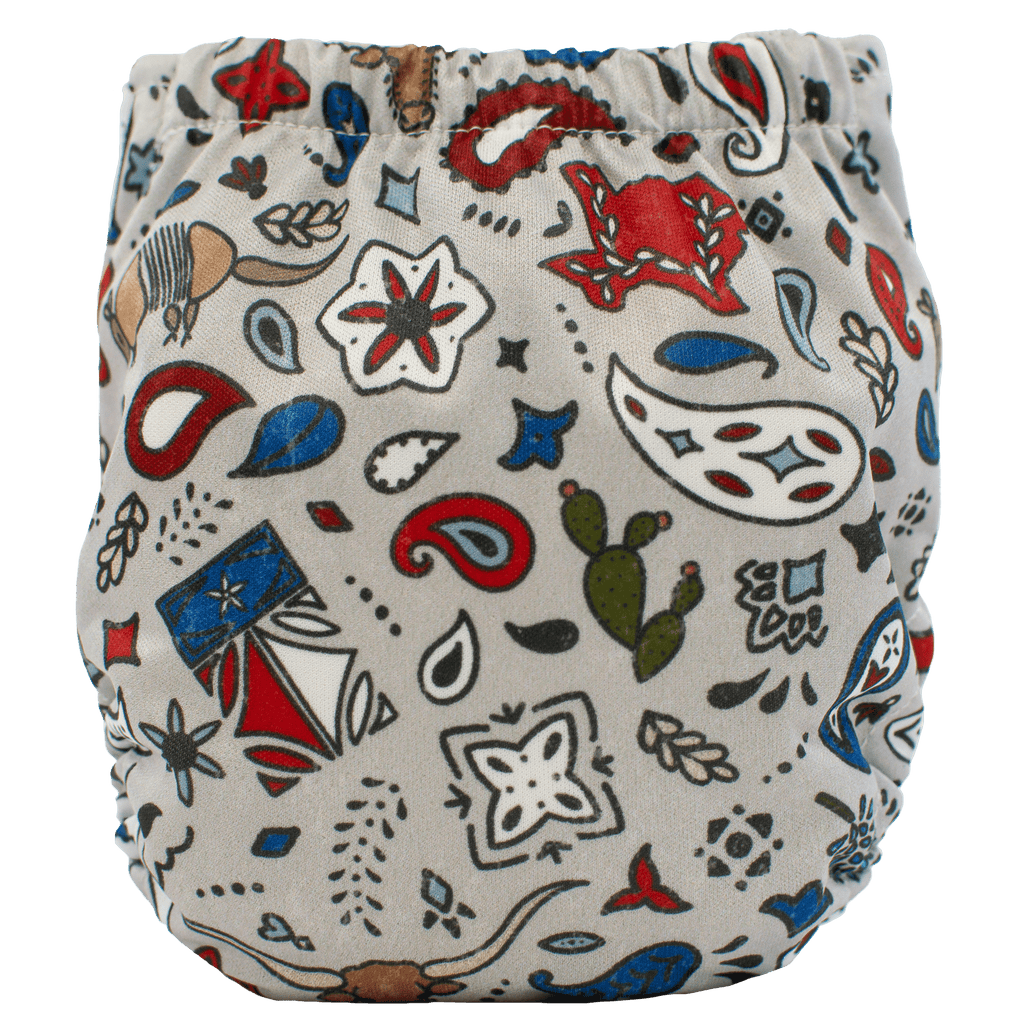 Lone Star - Newborn AIO - Texas Tushies - Modern Cloth Diapers & Beyond