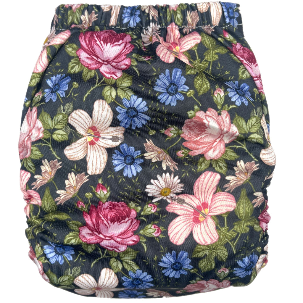 Morgan Floral - XL Pocket - Texas Tushies - Modern Cloth Diapers & Beyond