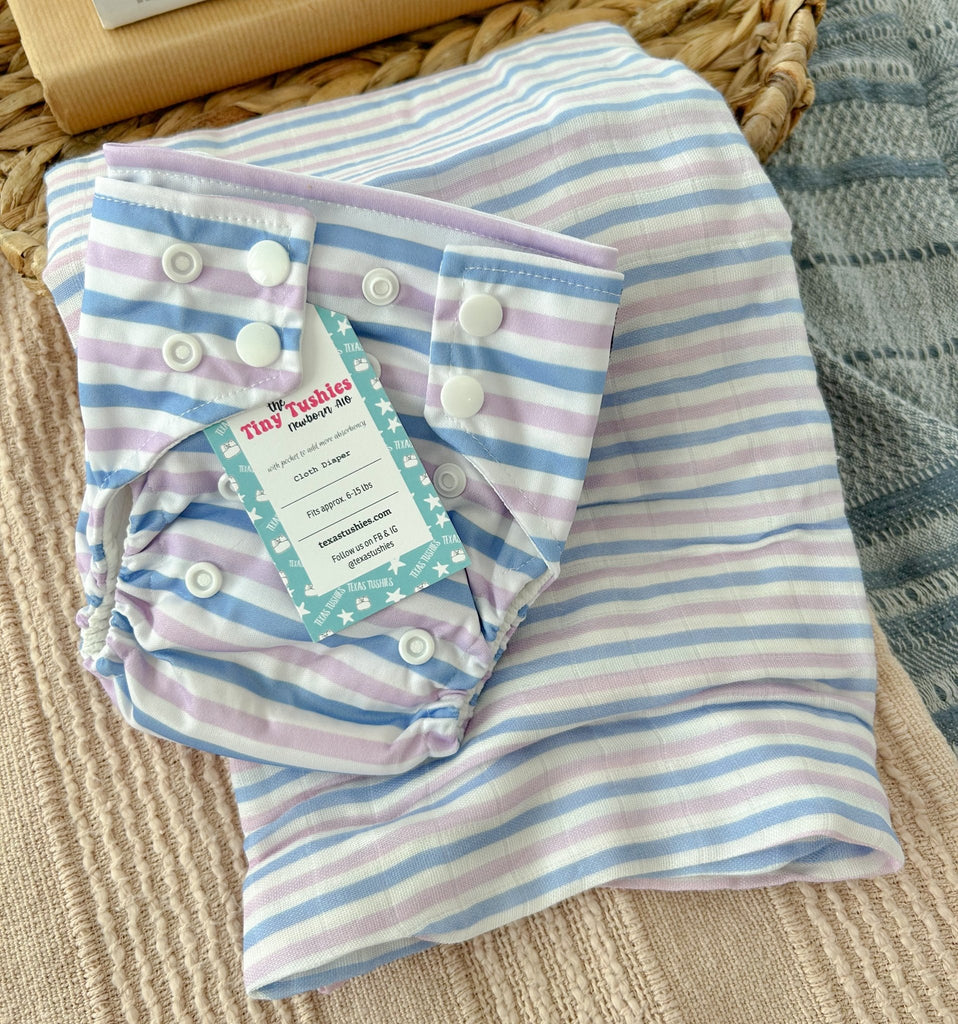 New Life - Newborn AIO - Texas Tushies - Modern Cloth Diapers & Beyond