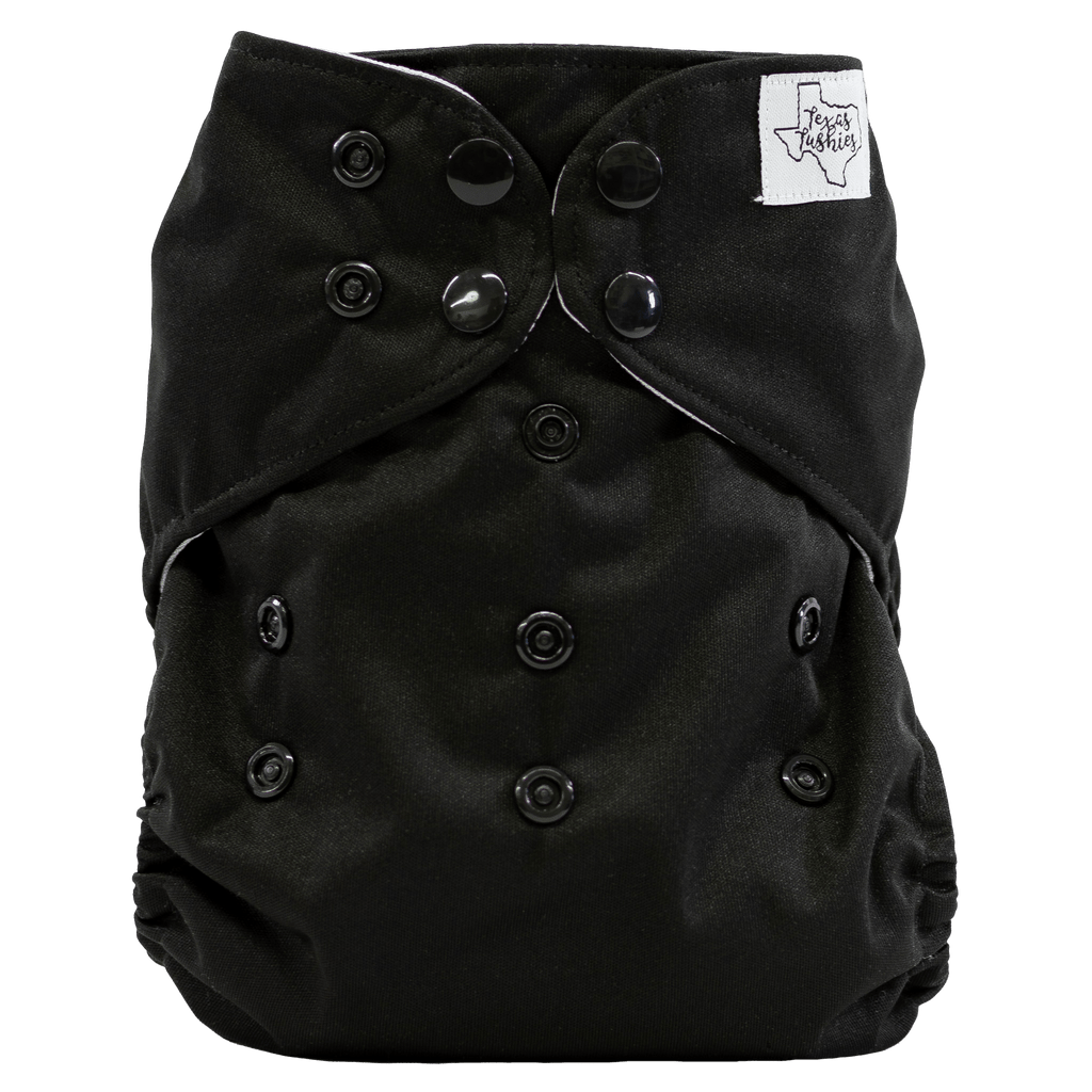 Not So Basic Solids - One Size Pocket Cloth Diaper - Texas Tushies - Modern Cloth Diapers & Beyond