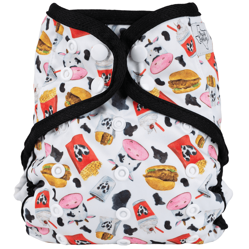 One Size Cover Cloth Diaper - Texas Tushies - Modern Cloth Diapers & Beyond