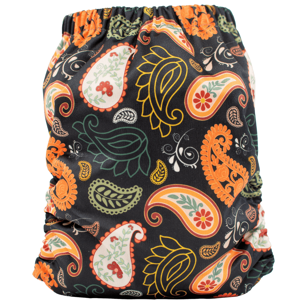Paisley - One Size AIO - Texas Tushies - Modern Cloth Diapers & Beyond