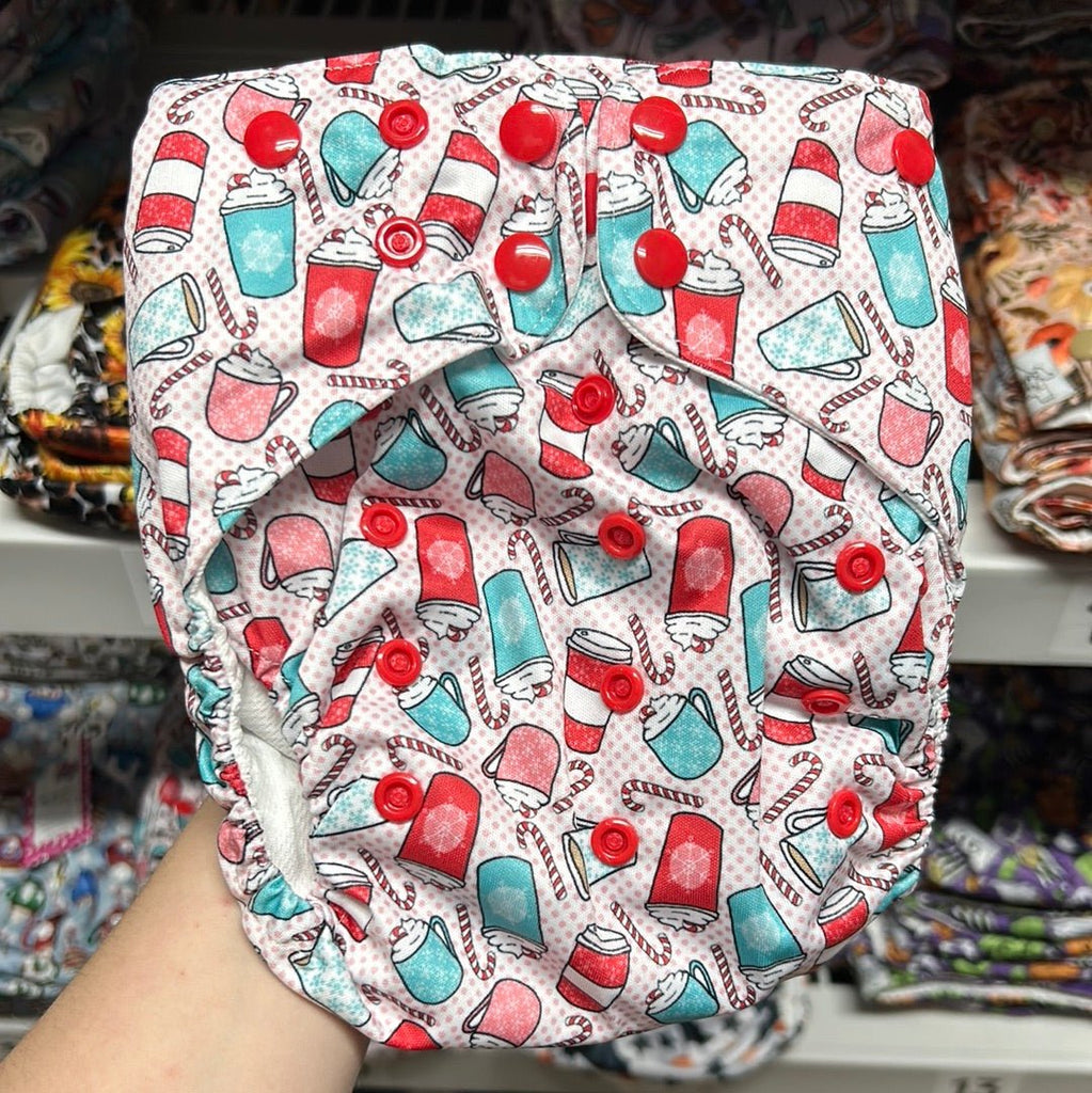 Pink Cocoa - XL Pocket - Texas Tushies - Modern Cloth Diapers & Beyond