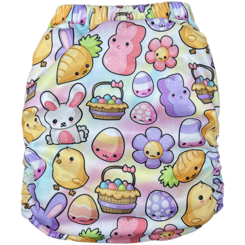 Pink Easter Cuties - One Size Pocket - Texas Tushies - Modern Cloth Diapers & Beyond