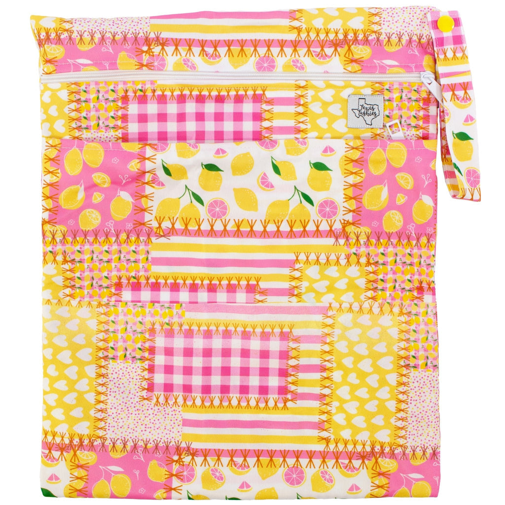 Pink Lemonade - Wet Bag - Texas Tushies - Modern Cloth Diapers & Beyond