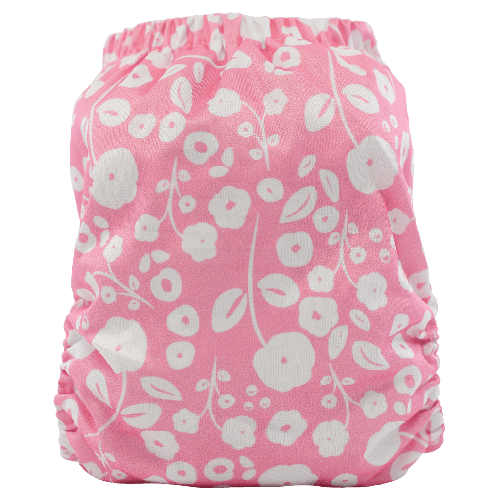 Pink Poppies - XL Pocket - Texas Tushies - Modern Cloth Diapers & Beyond