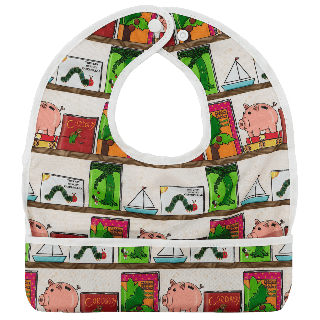 Reading Nook - The Flip Bib - Texas Tushies - Modern Cloth Diapers & Beyond