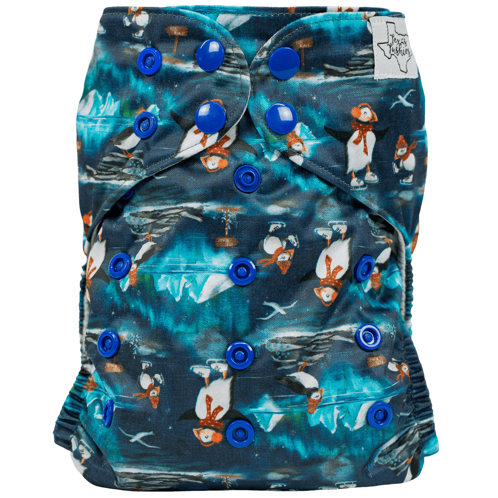 Seasonal Slim Fit AIO Cloth Diaper - Texas Tushies - Modern Cloth Diapers & Beyond