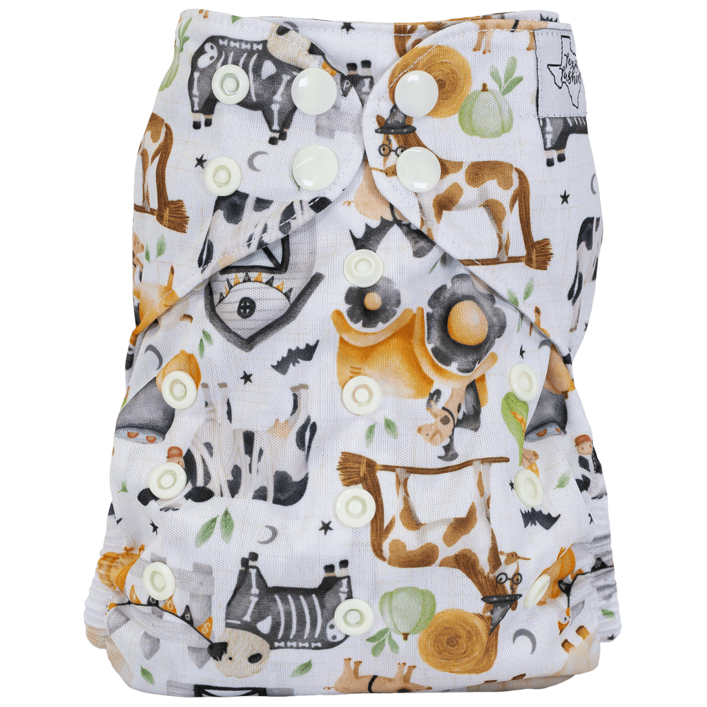 Seasonal Slim Fit AIO Cloth Diaper - Texas Tushies - Modern Cloth Diapers & Beyond