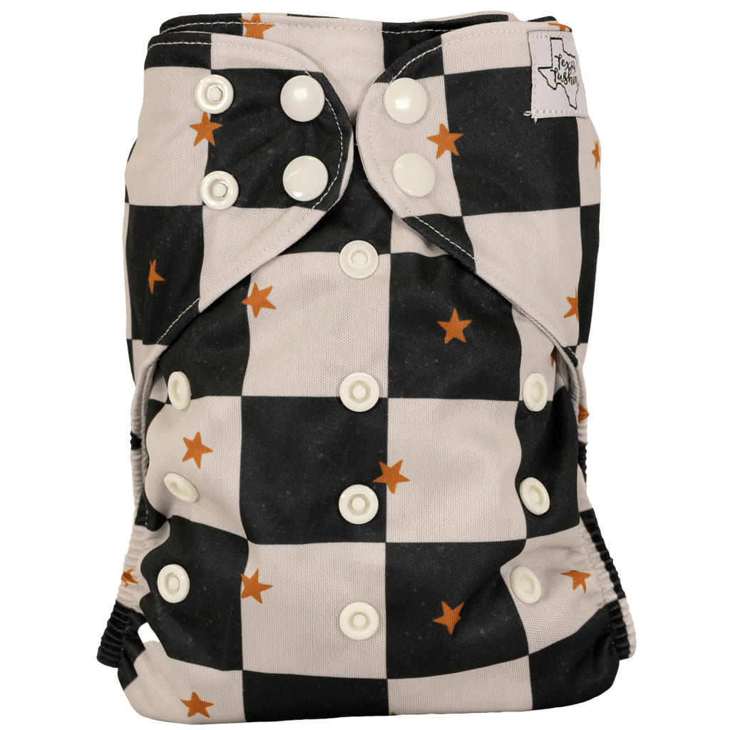 Seasonal Slim Fit AIO Cloth Diaper - Texas Tushies - Modern Cloth Diapers & Beyond