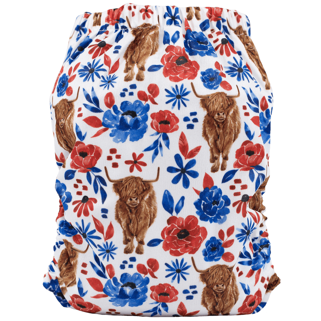 Seasonal Slim Fit Pocket Cloth Diaper - Texas Tushies - Modern Cloth Diapers & Beyond