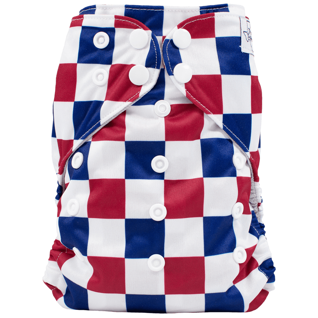 Seasonal Slim Fit Pocket Cloth Diaper - Texas Tushies - Modern Cloth Diapers & Beyond