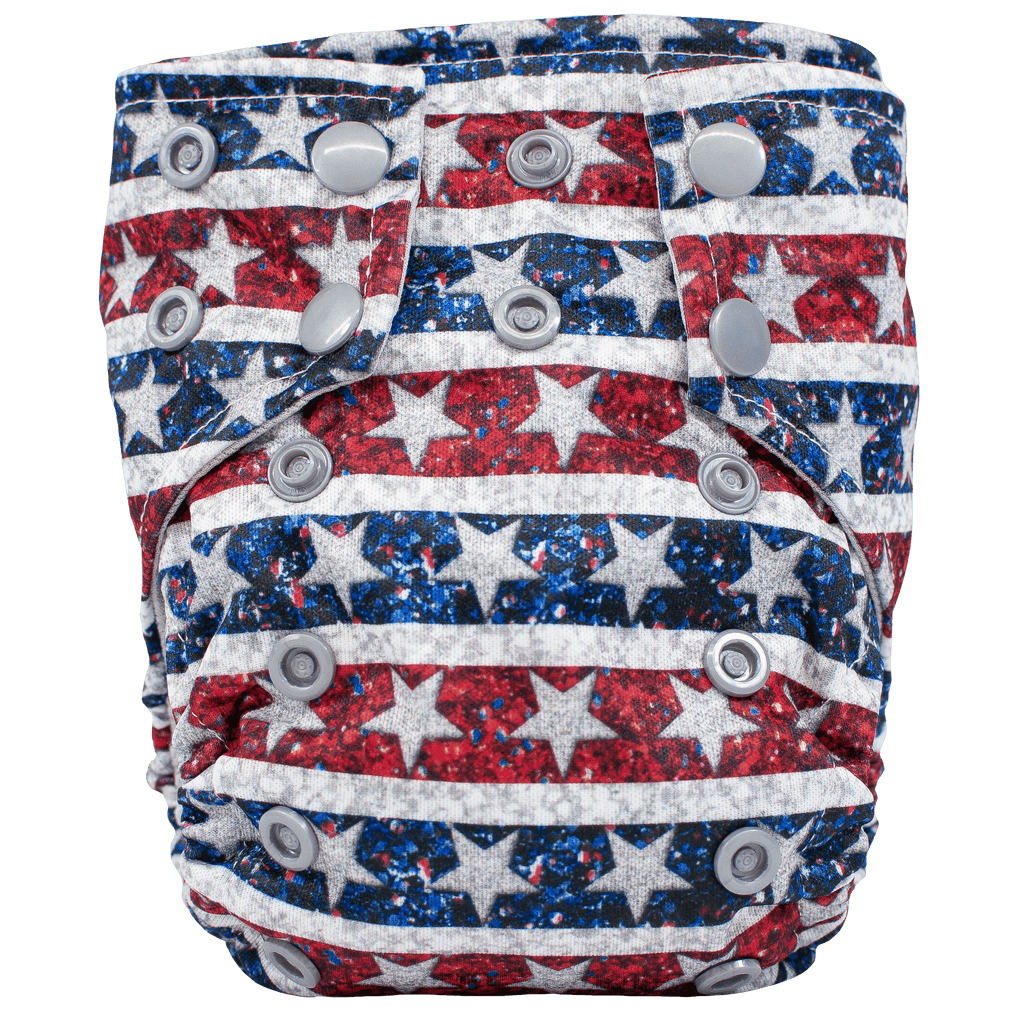 Seasonal Tiny Tushies Newborn AIO Cloth Diaper - Texas Tushies - Modern Cloth Diapers & Beyond