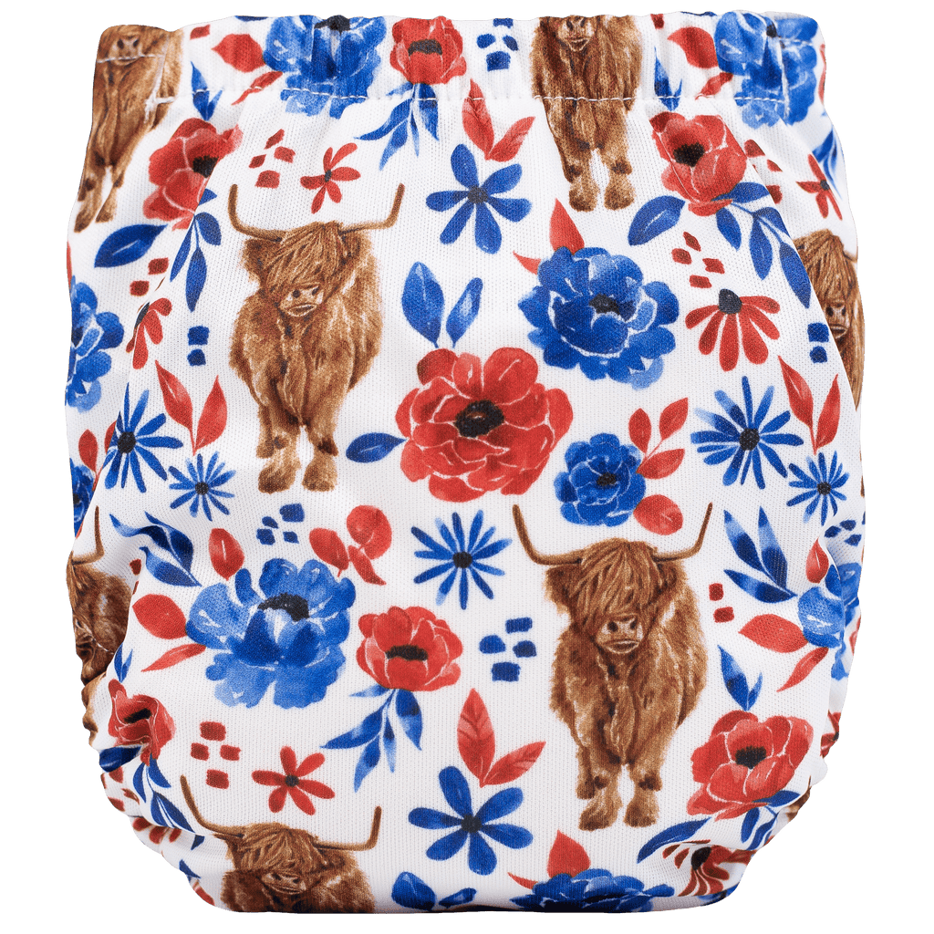 Seasonal Tiny Tushies Newborn AIO Cloth Diaper - Texas Tushies - Modern Cloth Diapers & Beyond