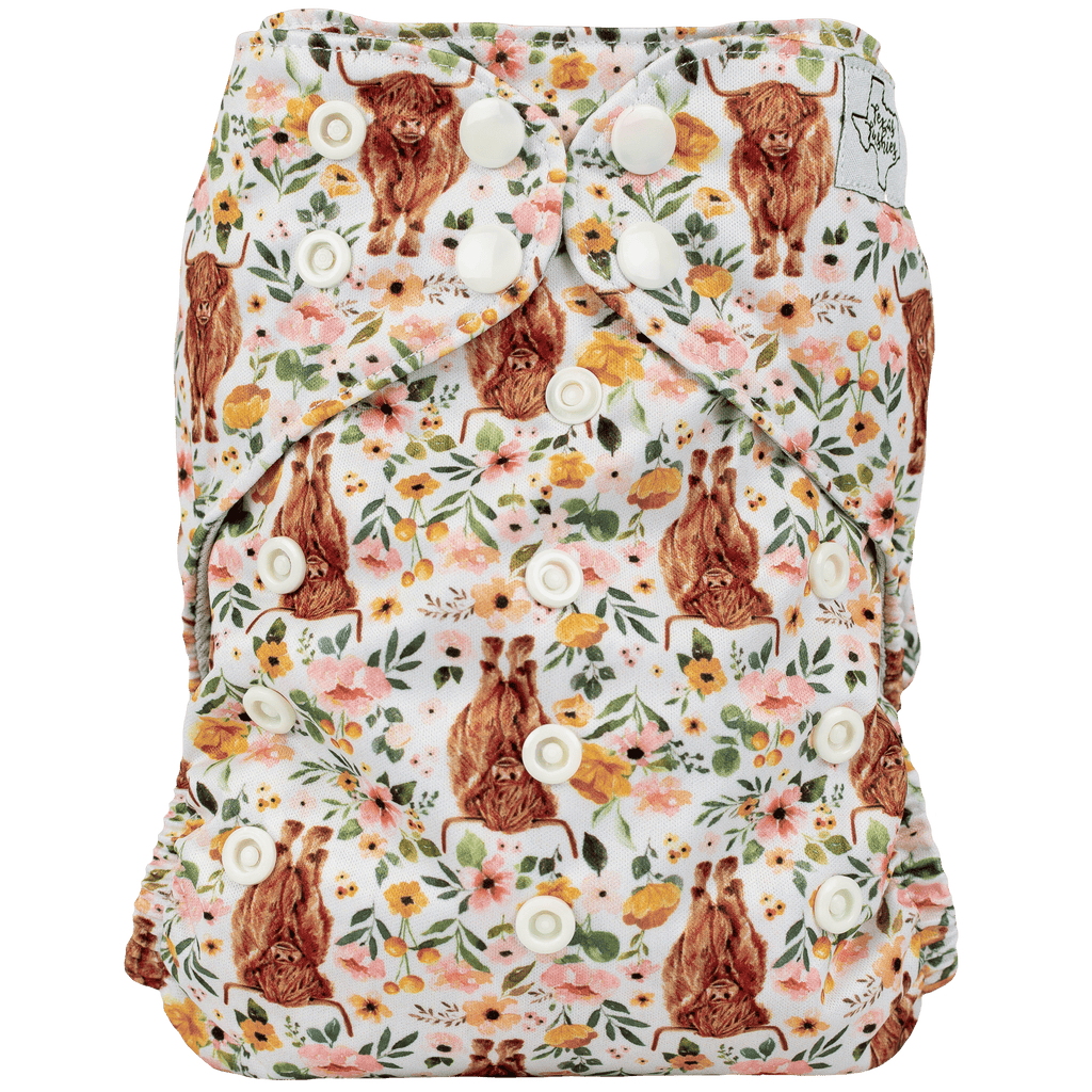 Slim Fit AIO Cloth Diaper - Texas Tushies - Modern Cloth Diapers & Beyond