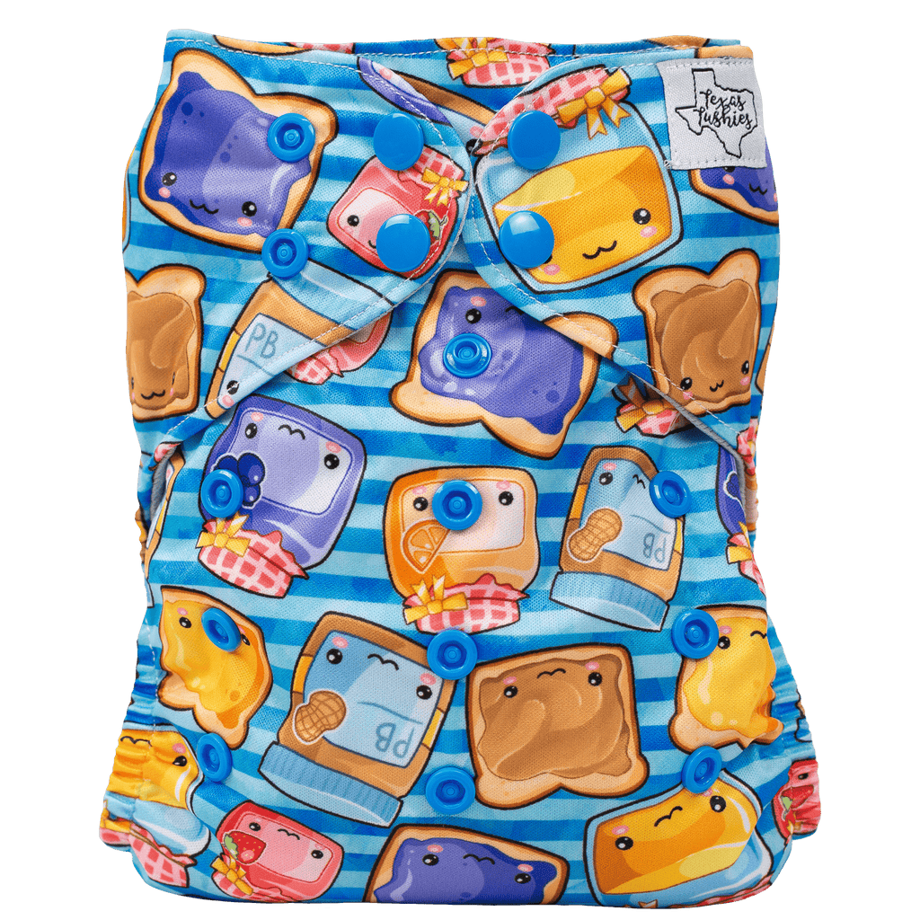 Slim Fit AIO Cloth Diaper - Texas Tushies - Modern Cloth Diapers & Beyond