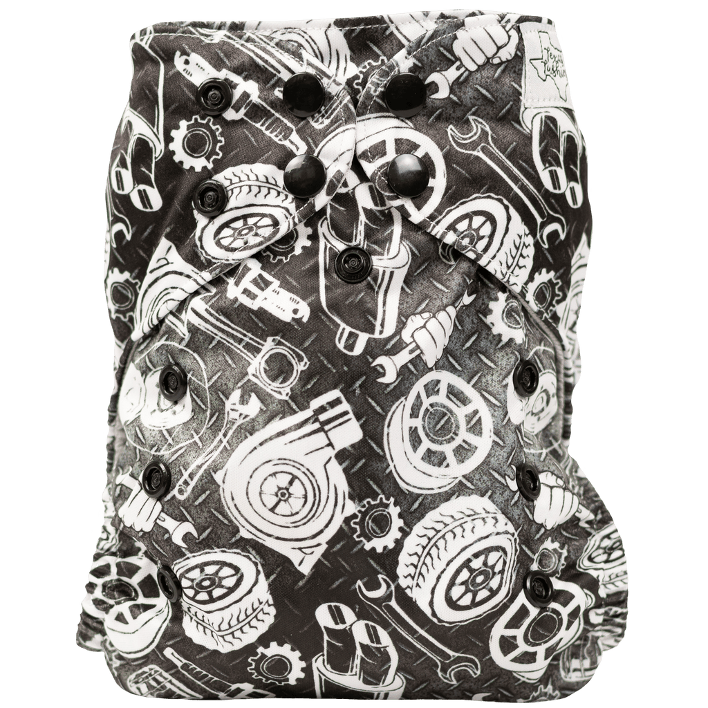 Slim Fit AIO Cloth Diaper - Texas Tushies - Modern Cloth Diapers & Beyond