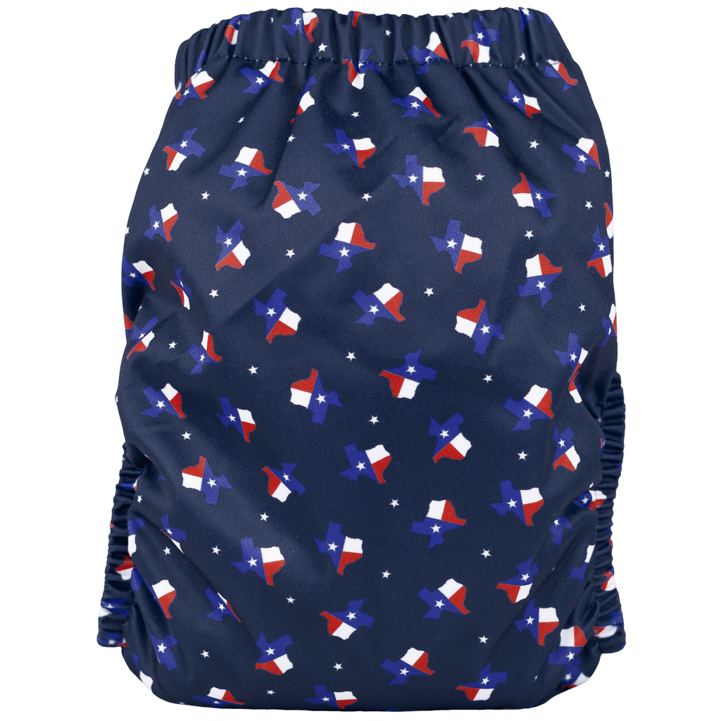 Slim Fit AIO Cloth Diaper - Texas Tushies - Modern Cloth Diapers & Beyond