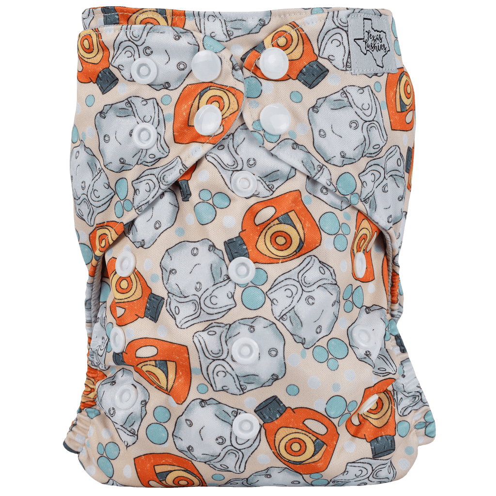 Slim Fit AIO Cloth Diaper - Texas Tushies - Modern Cloth Diapers & Beyond