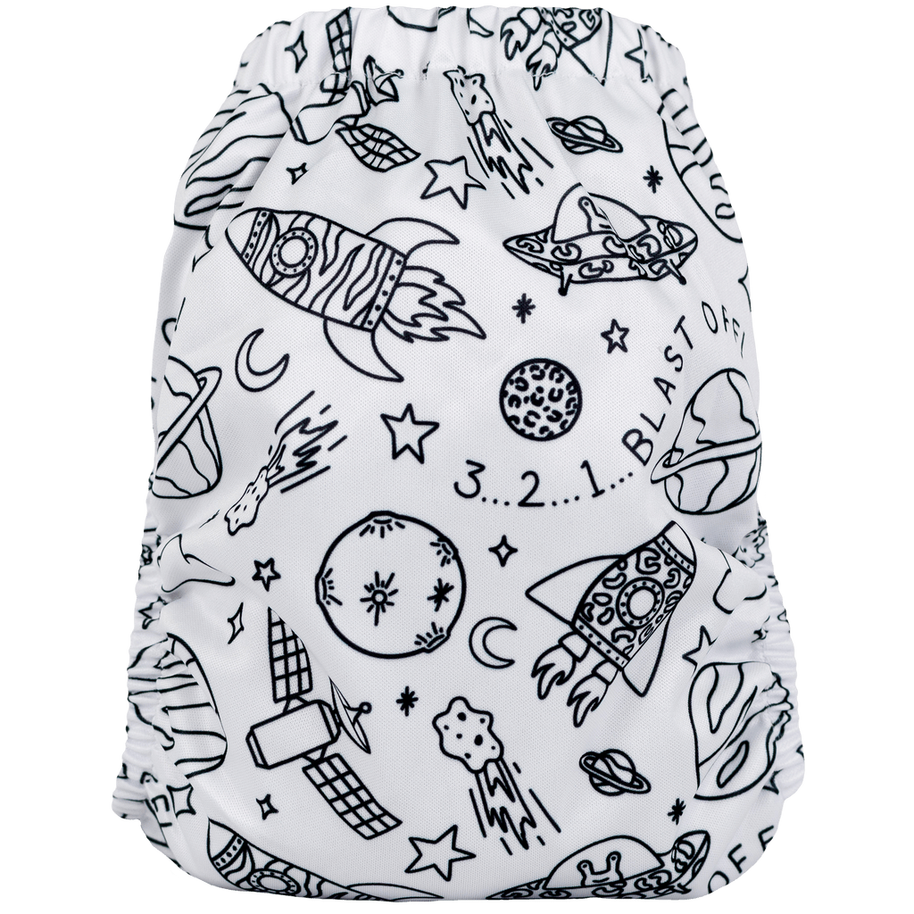 Slim Fit AIO Cloth Diaper - Texas Tushies - Modern Cloth Diapers & Beyond