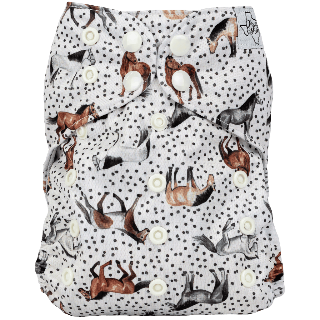 Slim Fit AIO Cloth Diaper - Texas Tushies - Modern Cloth Diapers & Beyond