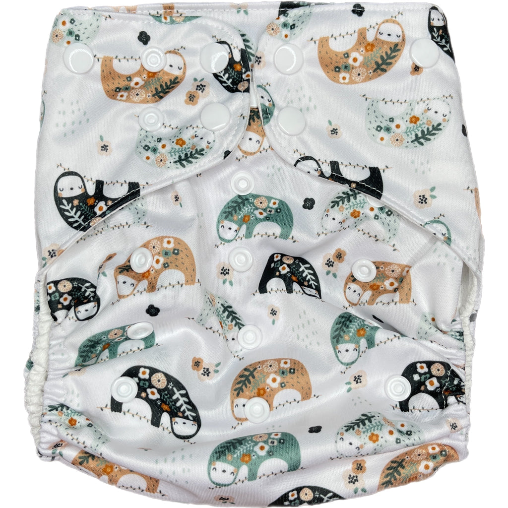 Sloths - XL Pocket - Texas Tushies - Modern Cloth Diapers & Beyond
