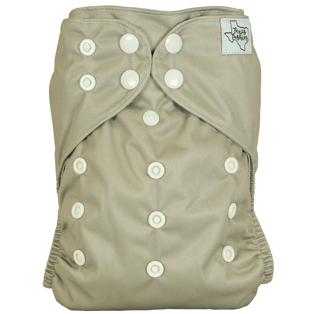 Solids Slim Fit AIO Cloth Diaper - Texas Tushies - Modern Cloth Diapers & Beyond