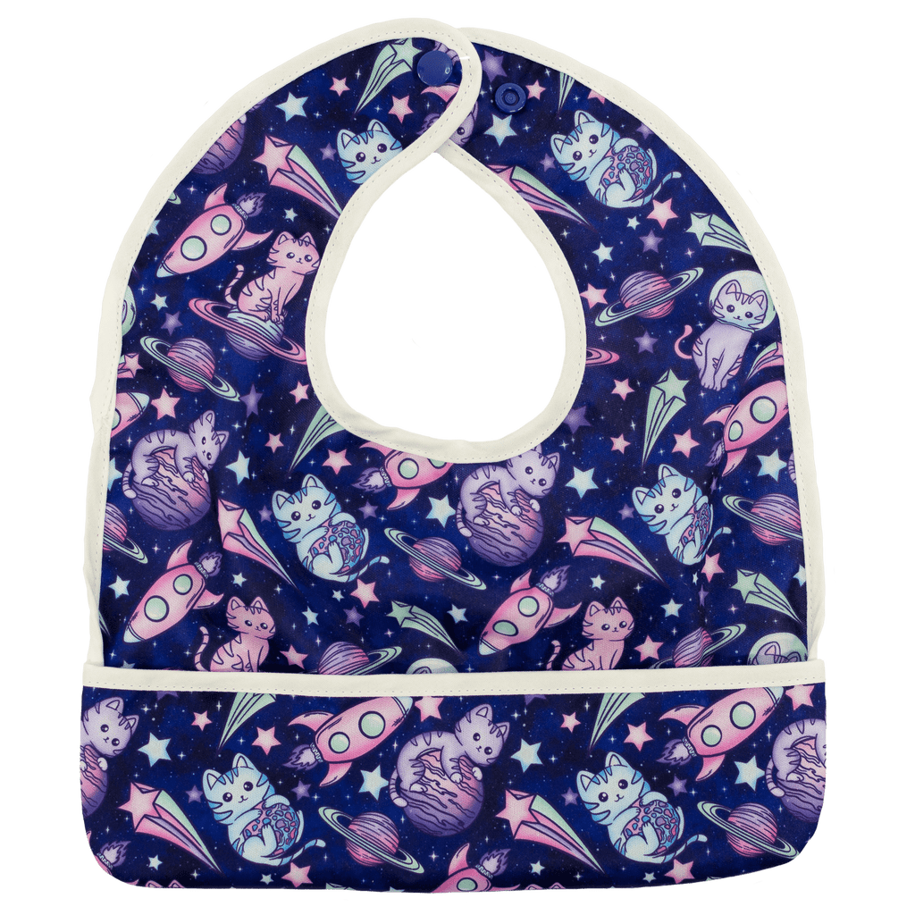 Space Cats - The Flip Bib - Texas Tushies - Modern Cloth Diapers & Beyond