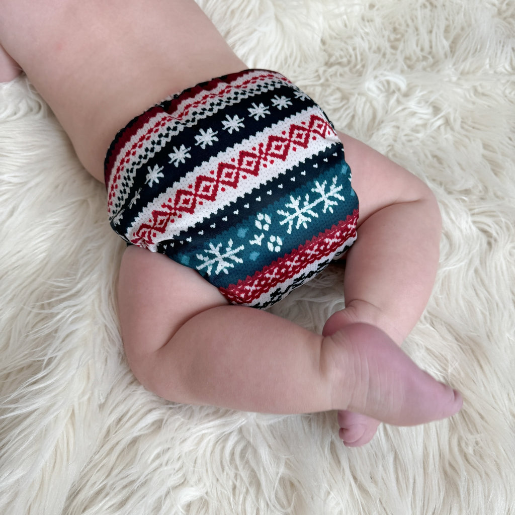 Sweater Weather - Newborn AIO - Texas Tushies - Modern Cloth Diapers & Beyond