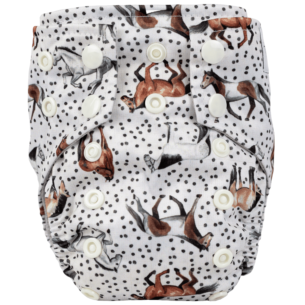 Tiny Tushies Newborn AIO Cloth Diaper - Texas Tushies - Modern Cloth Diapers & Beyond