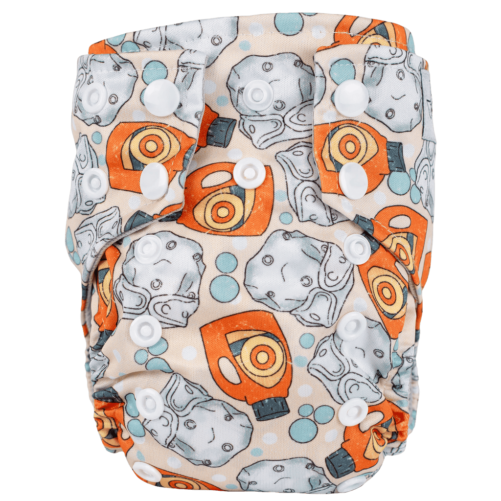 Tiny Tushies Newborn AIO Cloth Diaper - Texas Tushies - Modern Cloth Diapers & Beyond