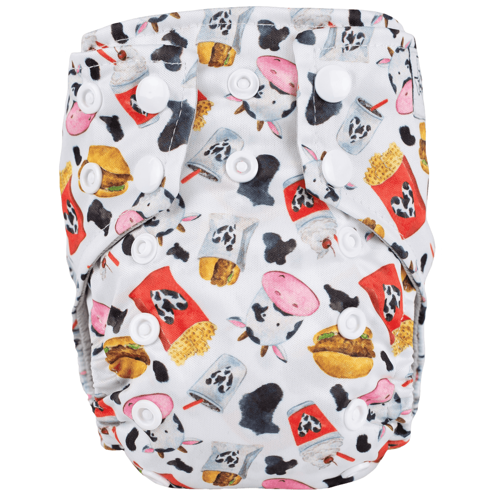 Tiny Tushies Newborn AIO Cloth Diaper - Texas Tushies - Modern Cloth Diapers & Beyond