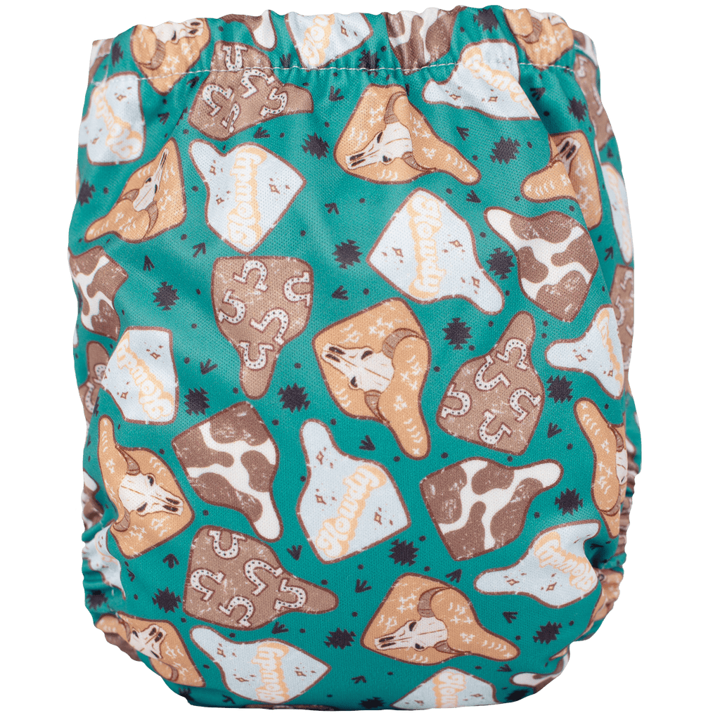 Tiny Tushies Newborn AIO Cloth Diaper - Texas Tushies - Modern Cloth Diapers & Beyond