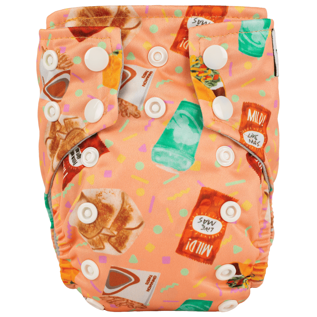 Tiny Tushies Newborn AIO Cloth Diaper - Texas Tushies - Modern Cloth Diapers & Beyond