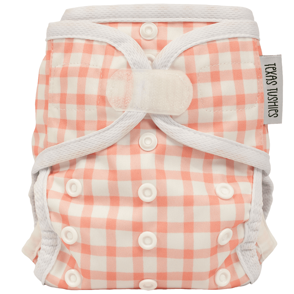 Tiny Tushies Newborn Hook & Loop Covers - Texas Tushies - Modern Cloth Diapers & Beyond