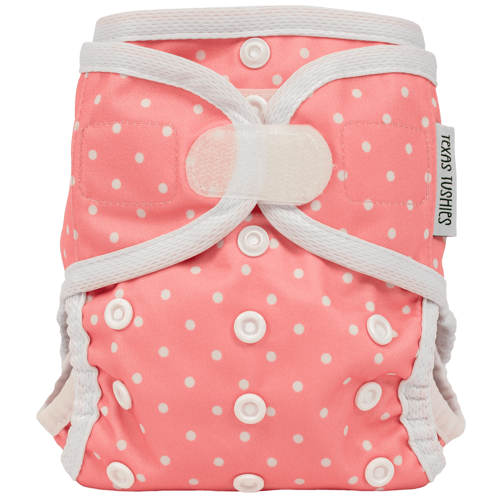 Tiny Tushies Newborn Hook & Loop Covers - Texas Tushies - Modern Cloth Diapers & Beyond