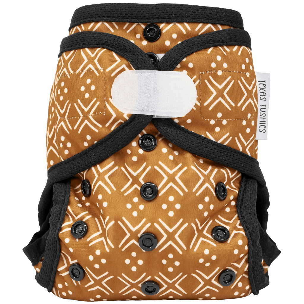 Tiny Tushies Newborn Hook & Loop Covers - Texas Tushies - Modern Cloth Diapers & Beyond