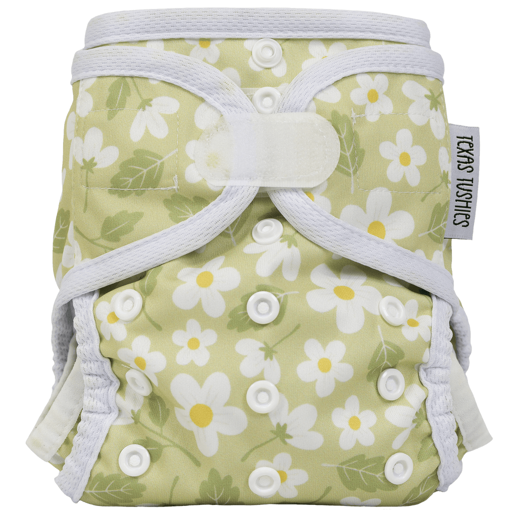 Tiny Tushies Newborn Hook & Loop Covers - Texas Tushies - Modern Cloth Diapers & Beyond