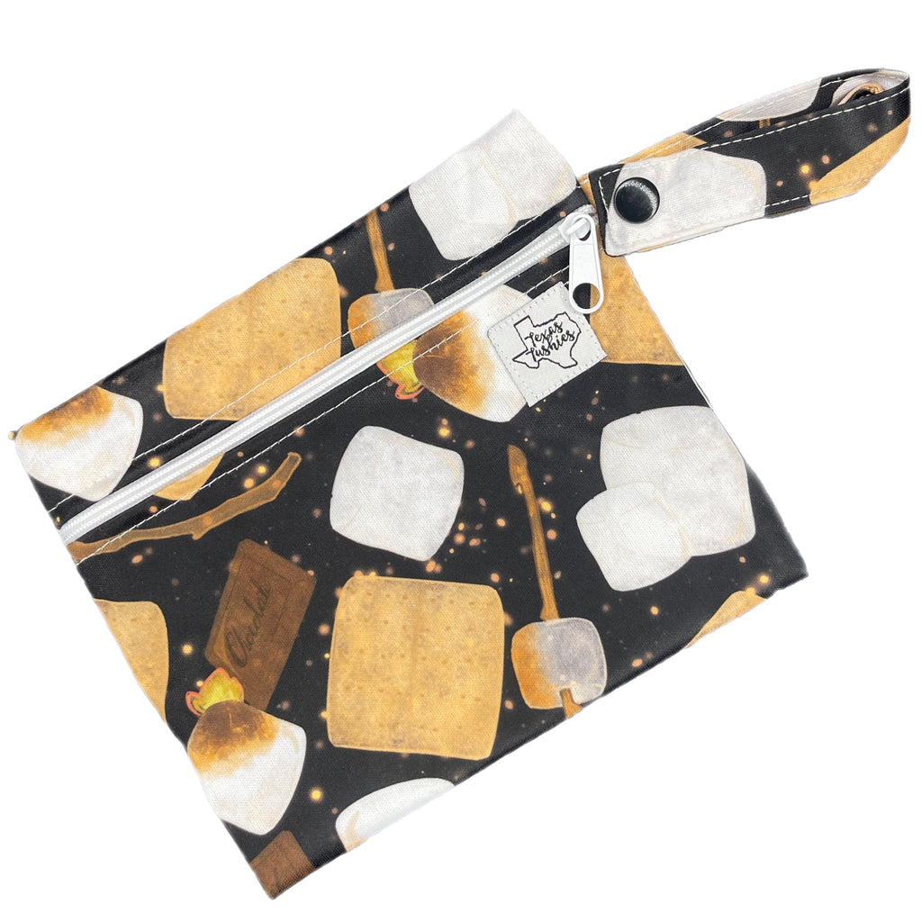 Toasted Marshmallow - Mini Wet Bag - Texas Tushies - Modern Cloth Diapers & Beyond
