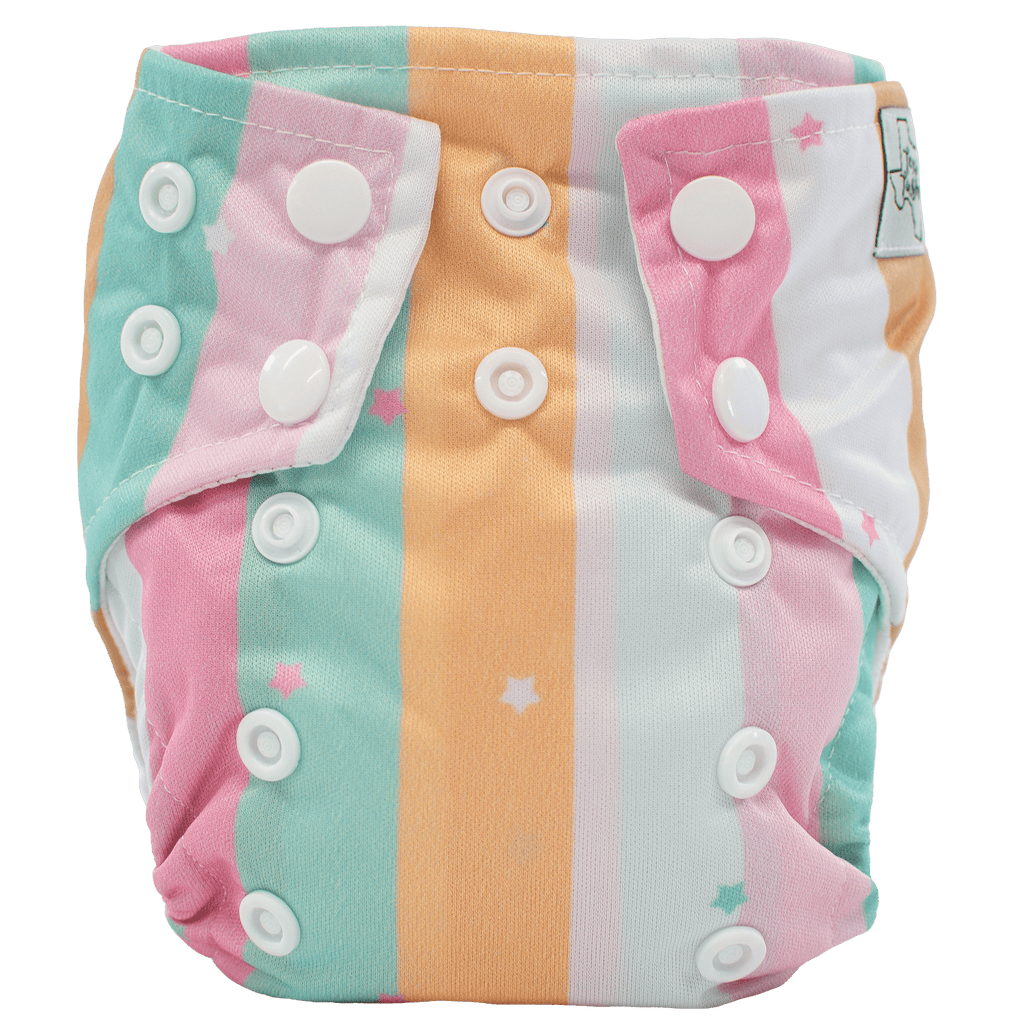 Triple Treat - Newborn AIO - Texas Tushies - Modern Cloth Diapers & Beyond