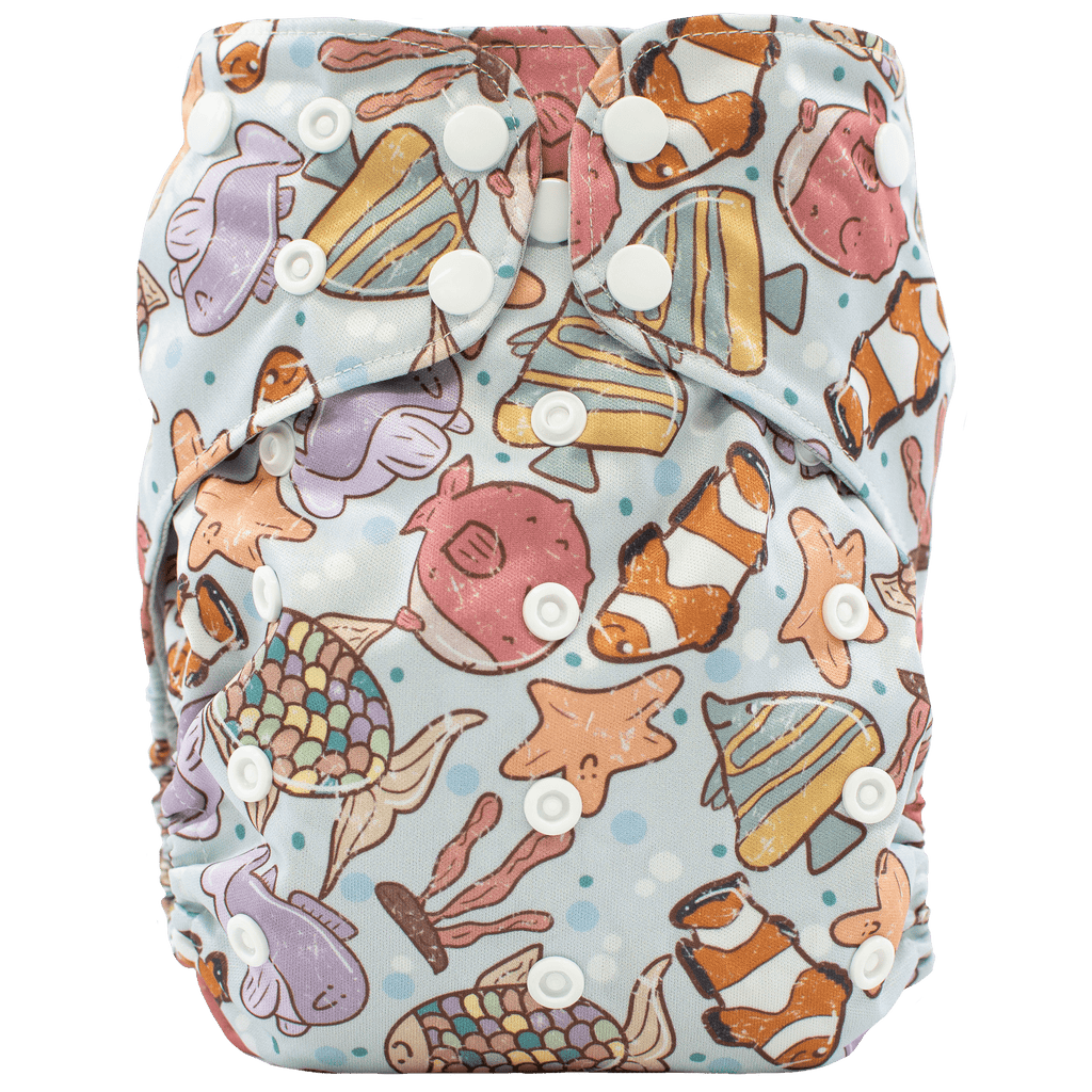 Under Waves - XL Pocket - Texas Tushies - Modern Cloth Diapers & Beyond