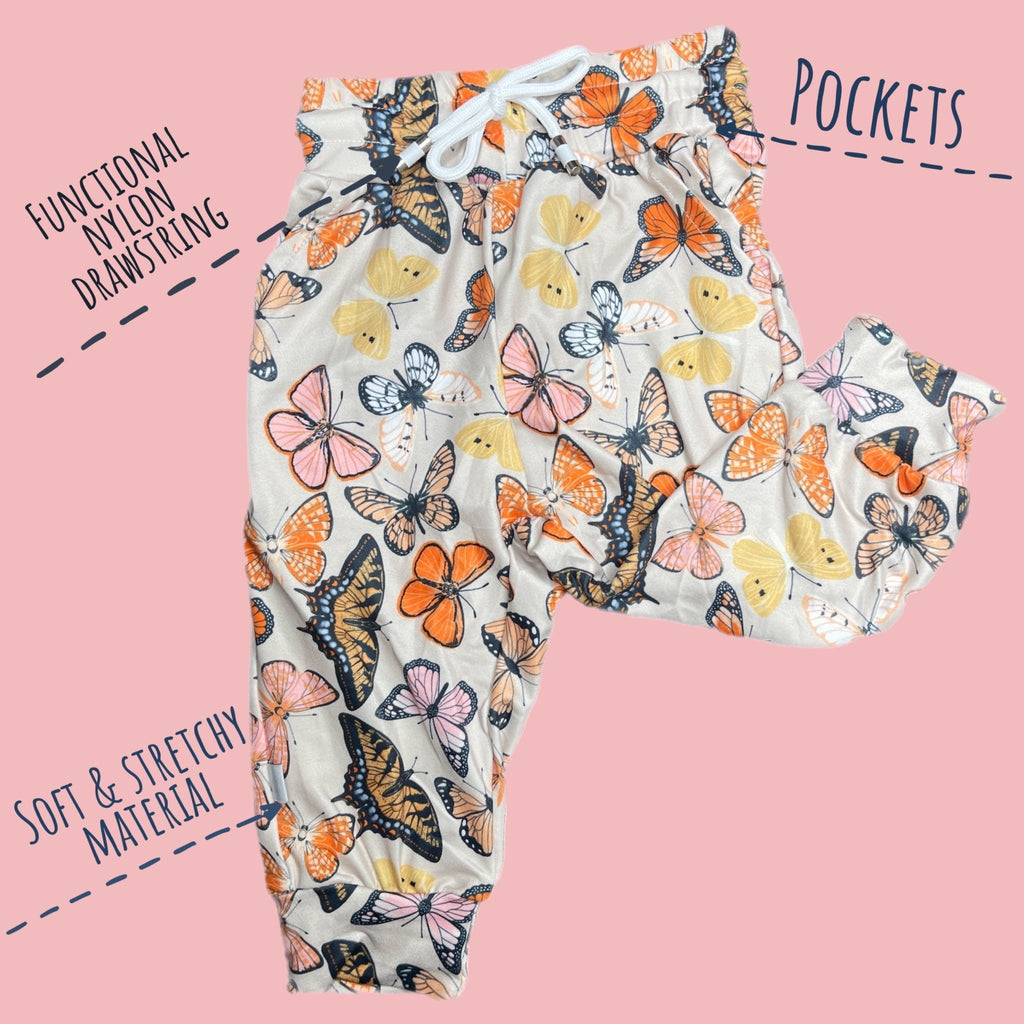 Vintage Flutters - Pocket Joggers - Texas Tushies - Modern Cloth Diapers & Beyond