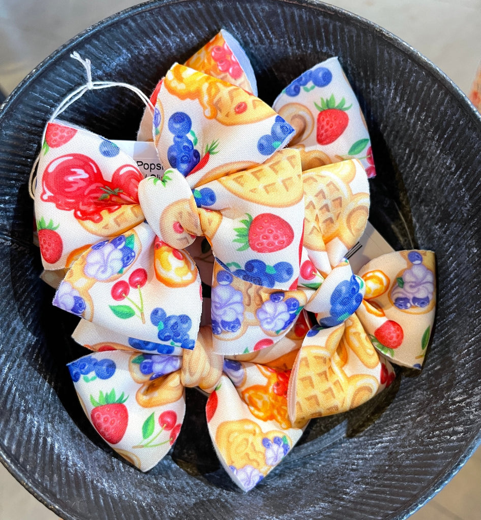 Waffely Cute Bows - Texas Tushies - Modern Cloth Diapers & Beyond