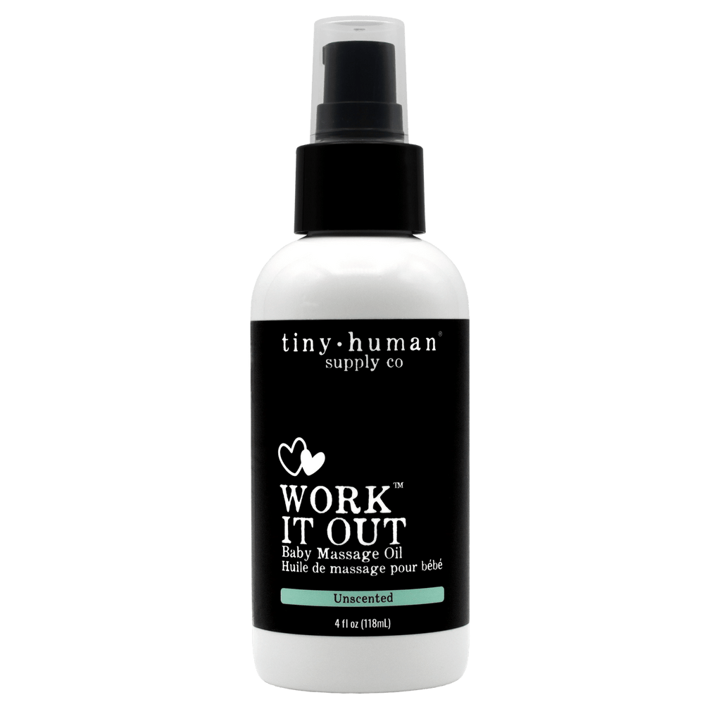 Work It Out - Baby Massage Oil In-stock - Texas Tushies - Modern Cloth Diapers & Beyond